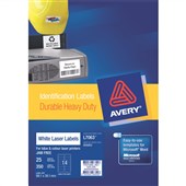 Avery Durable HDuty Laser Labels