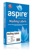 Aspire A4 Printer Labels