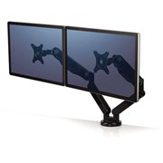 Fellowes 8042501 Platinum Series Dual Monitor Arm Black