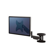 Fellowes 8043501 Single Arm Wall Mount Monitor Arm Black