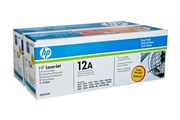 HP 12A Toner Cartridge Q2612AD Twin Pack Black