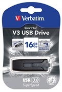 Verbatim 49172 USB Flash Drive 16GB V3 30 Grey