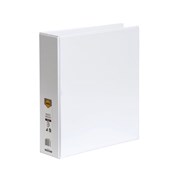 Marbig 5423008 Insert Binder A4 3 DRing 50mm PP White