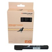 Bibbulmun Marker Permanent Bullet 270 Black Box of 12 1050865 925007901