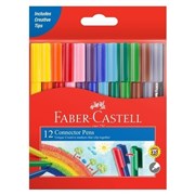 Faber Castell Connector Pens Assorted Colour Pack 12 155570