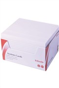 Esselte 31682 System Cards 152 x 102mm 6 x 4 Ruled White Pack 100