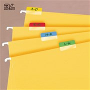 3L 10512 Index Tabs 40mm 48 Tabs Assorted