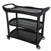 Cleanlink 12020 Utility Trolley Black