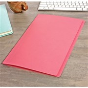 Avery 81552 Manilla Folder Foolscap Straight Cut Pink Box 100