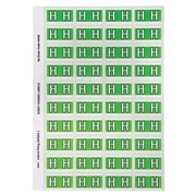 Avery 44508 H Side Tabe Colour Coding Labels Light Green Pack 240
