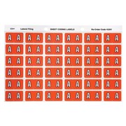 Avery 43301 A Side Tab Colour Coding Labels Pink Pack 180