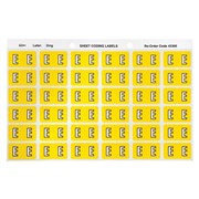Avery 43305 E Side Tab Colour Coding Yellow Labels Pack 180