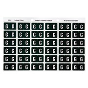 Avery 43307 G Side Tab Colour Coding Labels Dark Green Pack 180
