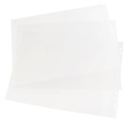 Bantex 2037 Tough Sheet Protectors PP A3 120 Micron Landscape Pack 25