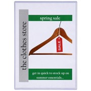 Marbig 90075 Document Protector PVC A4