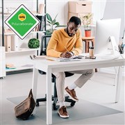 Marbig 87194 Chairmat Polycarbonate Hard Floor Rectangular 90 x 120cm