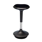 Drafting Stool Perch Black