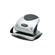 Rexel P225 2 Hole Punch 25 Sheet SilverBlack