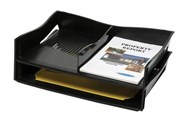 Marbig 86610 Enviro Document Tray with Divider A3 Black