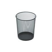 768302 Mesh Round Waste Bin 11L Black