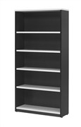 Aspire Bookcase 900W x 315D x 1800H mm White Ironstone