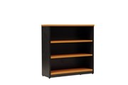 Aspire Bookcase 900W x 315D x 900H mm Beech Ironstone