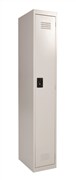 GO Locker Single Door 1830H x 305W x 455D mm Silver Grey