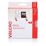 Velcro 25577 Stick On Loop Only Tape 25mm x 5m White