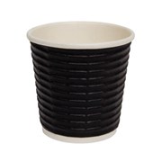 Marinucci Triple Wall Twist Cup 385ml 12oz Black Box 500