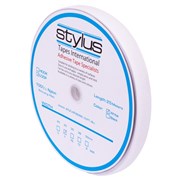 Stylus 3323 Self Adhesive Loop Only 25mm x 25m Roll White