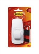 3M 17004 Adhesive Jumbo Hook White Pack 1