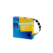 Avery 937242 Dispenser Dots 14mm Diameter Black Pack 1050