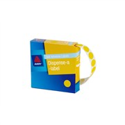 Avery 937239 Dispenser Dots 14mm Diameter Yellow Pack 1050