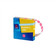 Avery 937241 Dispenser Dots 14mm Diameter Pink Pack 1050