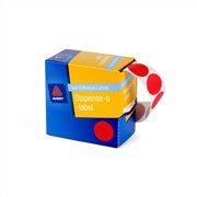 Avery 937243 Dispenser Dots 24mm Diameter Red Pack 500