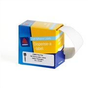 Avery 937224 Dispenser Rectangle Labels 76 x 27mm White Pack 180