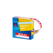 Avery 937253 Sold To Dispenser Labels 64 x 19mm Pack 125