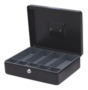 Esselte 375126 Cash Box No 12 300 x 230 x 90mm Black