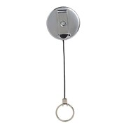 Rexel 9800702 ID Retractable Metal Key Holder Nylon Cord Pack 6