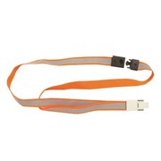Rexel 9843006 ID Reflective High Visibility Lanyard Pack 5