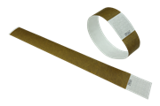 Tyvek Event Wrist Bands Gold Pack 100