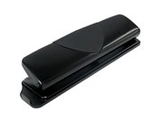 Marbig 88035 3 Hole Punch 10 Sheet Metal Black