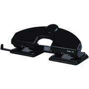Esselte 177039 4 Hole Punch 25 Sheet Metal Black