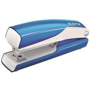 Leitz 0402990 Wow Half Strip Stapler Blue