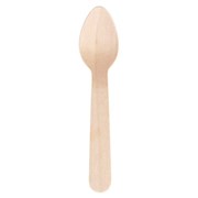 Wooden Teaspoon 100mm Packet 100