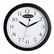 Carven 30cm Wall Clock Black Frame0268250