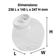Connoisseur FlipTite Canister Round 47L