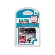Dymo 1978365 Durable D1 Tape 12mm x 30m White on Black