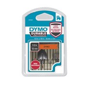 Dymo 1978367 Durable D1 Tape 12mm x 3m Black On Orange