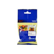 Brother MK221 PTouch Tape Black On White 9mm